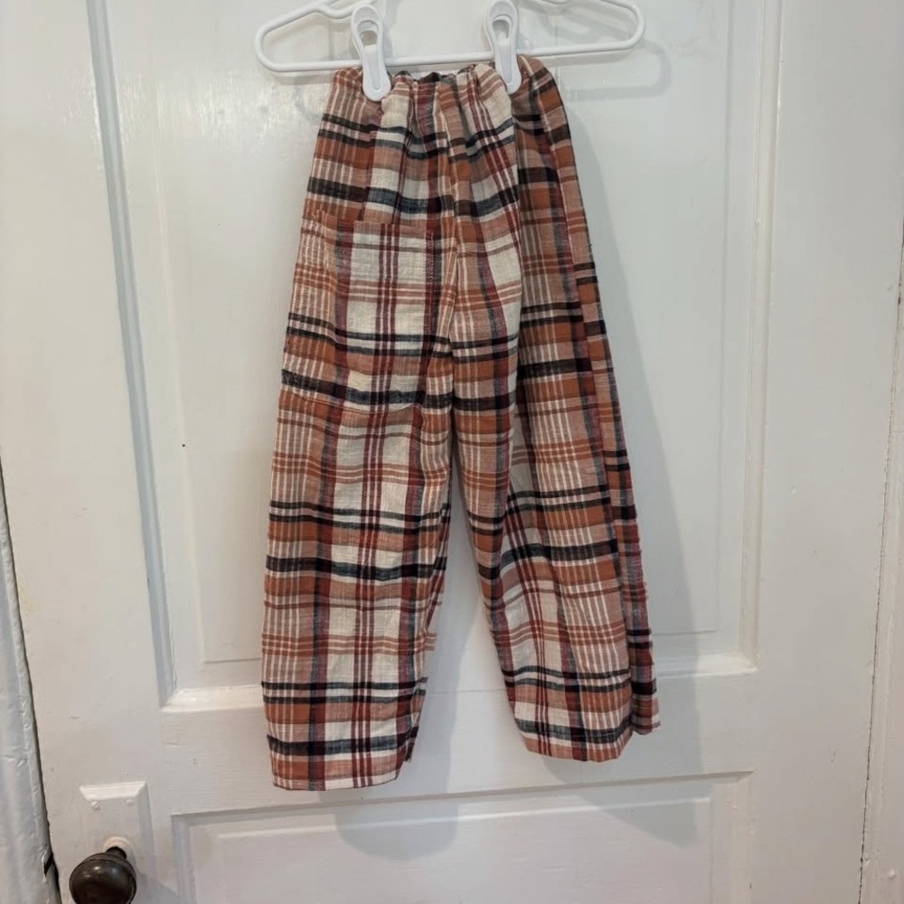 4T plaid pants